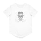 Men's Tee - Father's Day Mobster Skull in Top Hat Design