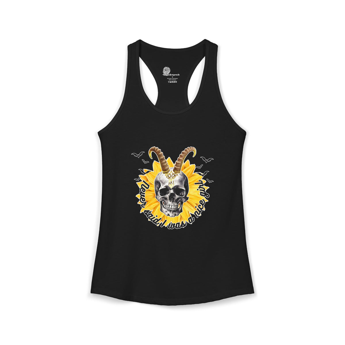 Not A Nice Girl Women's Ideal Racerback Tank