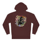 Nope Floral Skull Unisex Hooded Sweatshirt