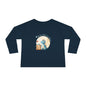 Recycling Dinosaur Love Toddler Long Sleeve Tee – Be the Solution to Pollution!