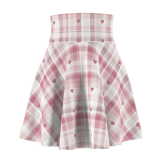 Stay stylish this Valentine's Day with our Women's Skater Skirt | Cozy & Creative | Croigorm LLC